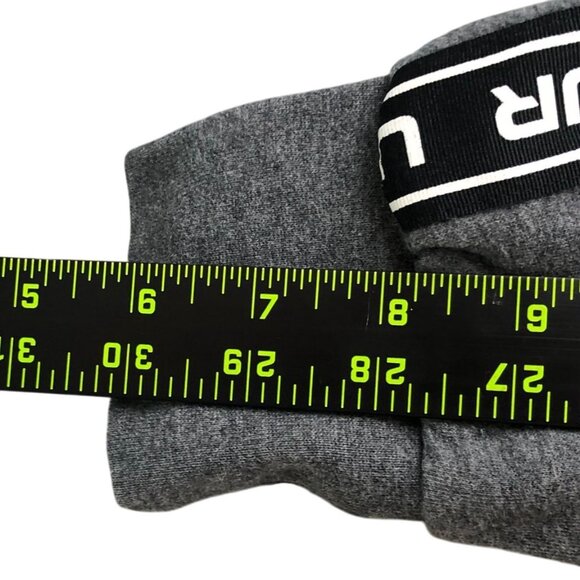 Under Armour Mens Hoodie Sweatshirt Small Fleece Gray Full Zip Athleisure Pocket - Picture 6 of 13